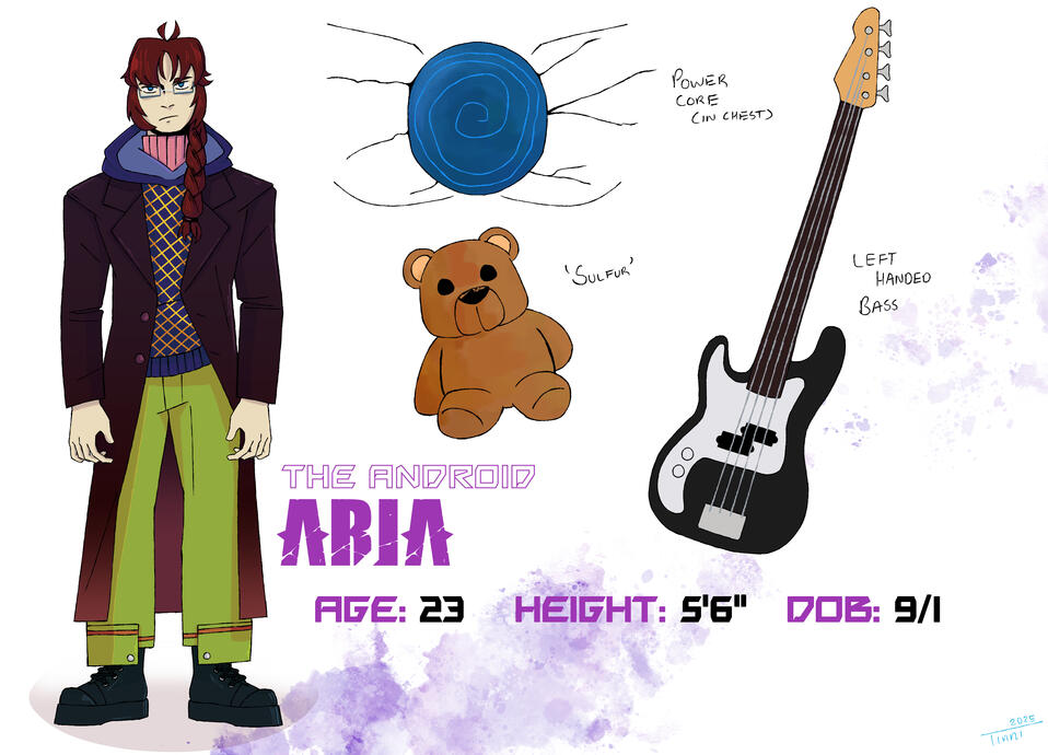 Aria Character Design