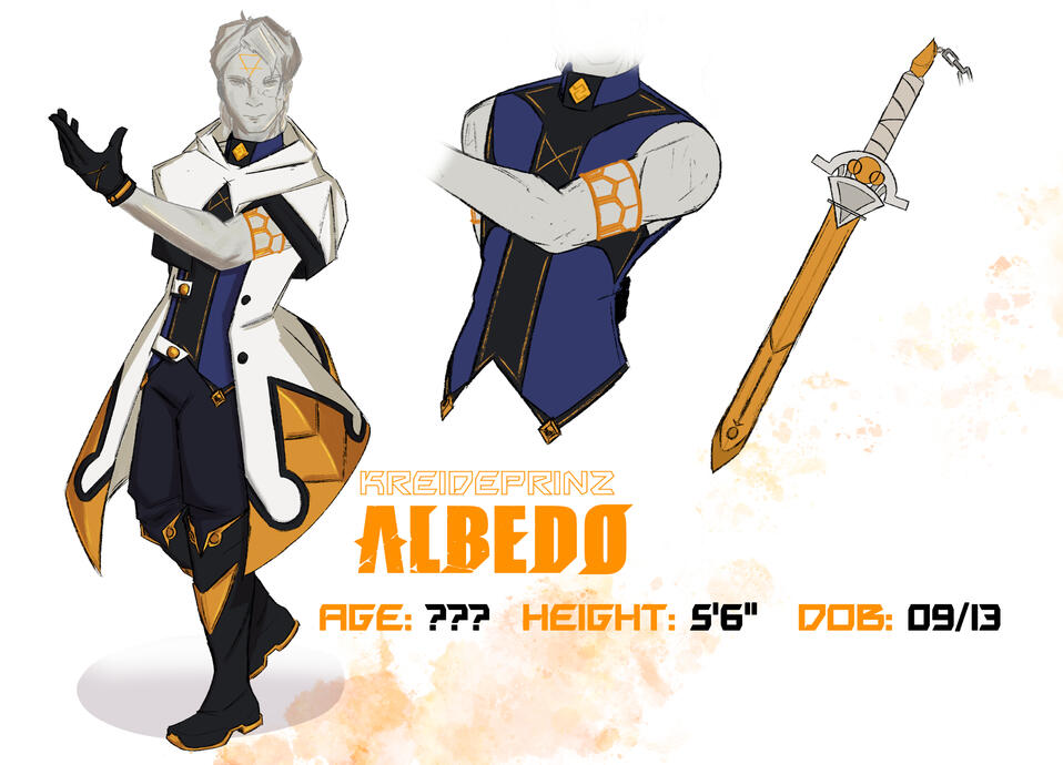 Albedo (Genshin Impact) Redesign