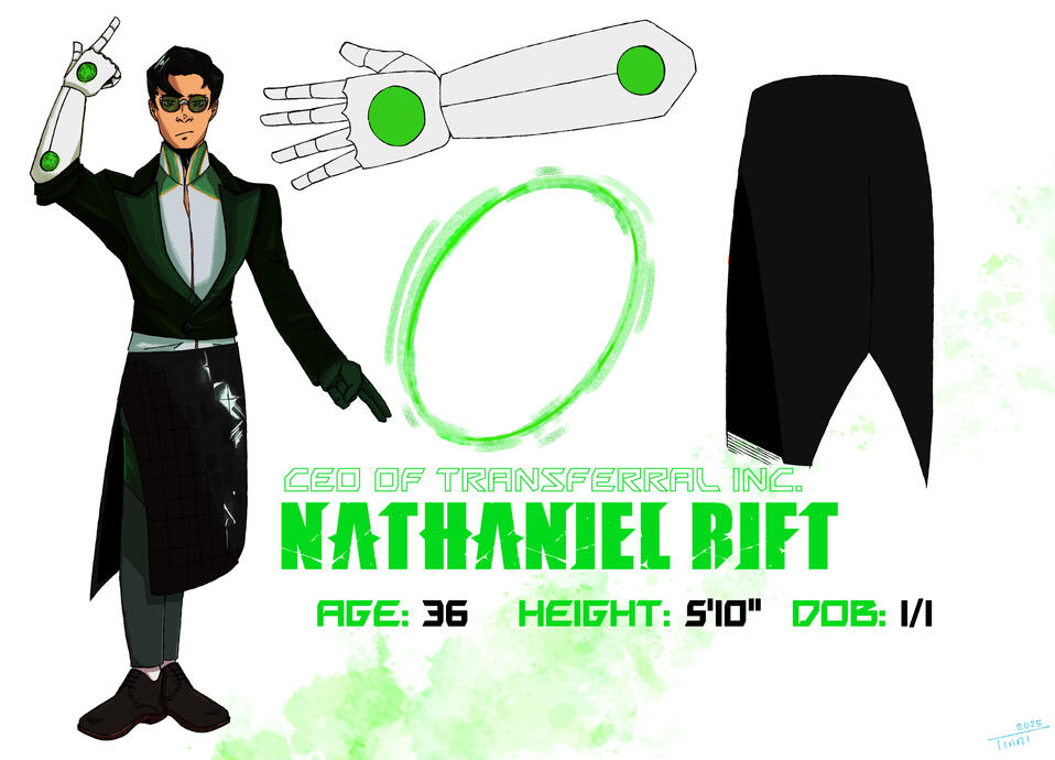 Nathaniel Rift Character Design