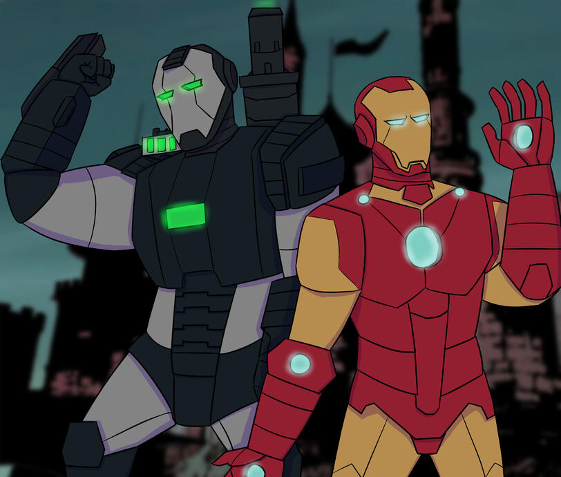 Iron Man and War Machine