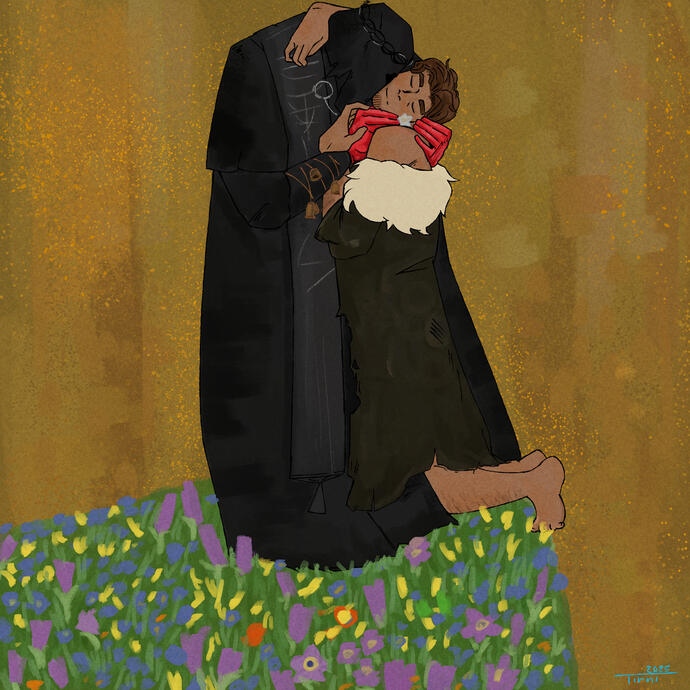 &quot;The Kiss&quot; (@votdren)