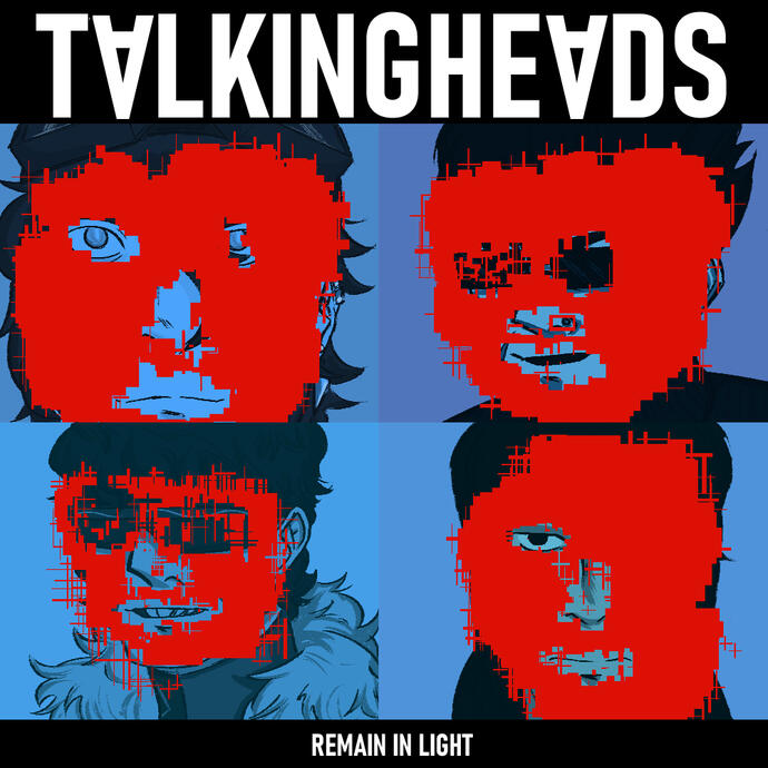 Remain in Light - Talking Heads redraw