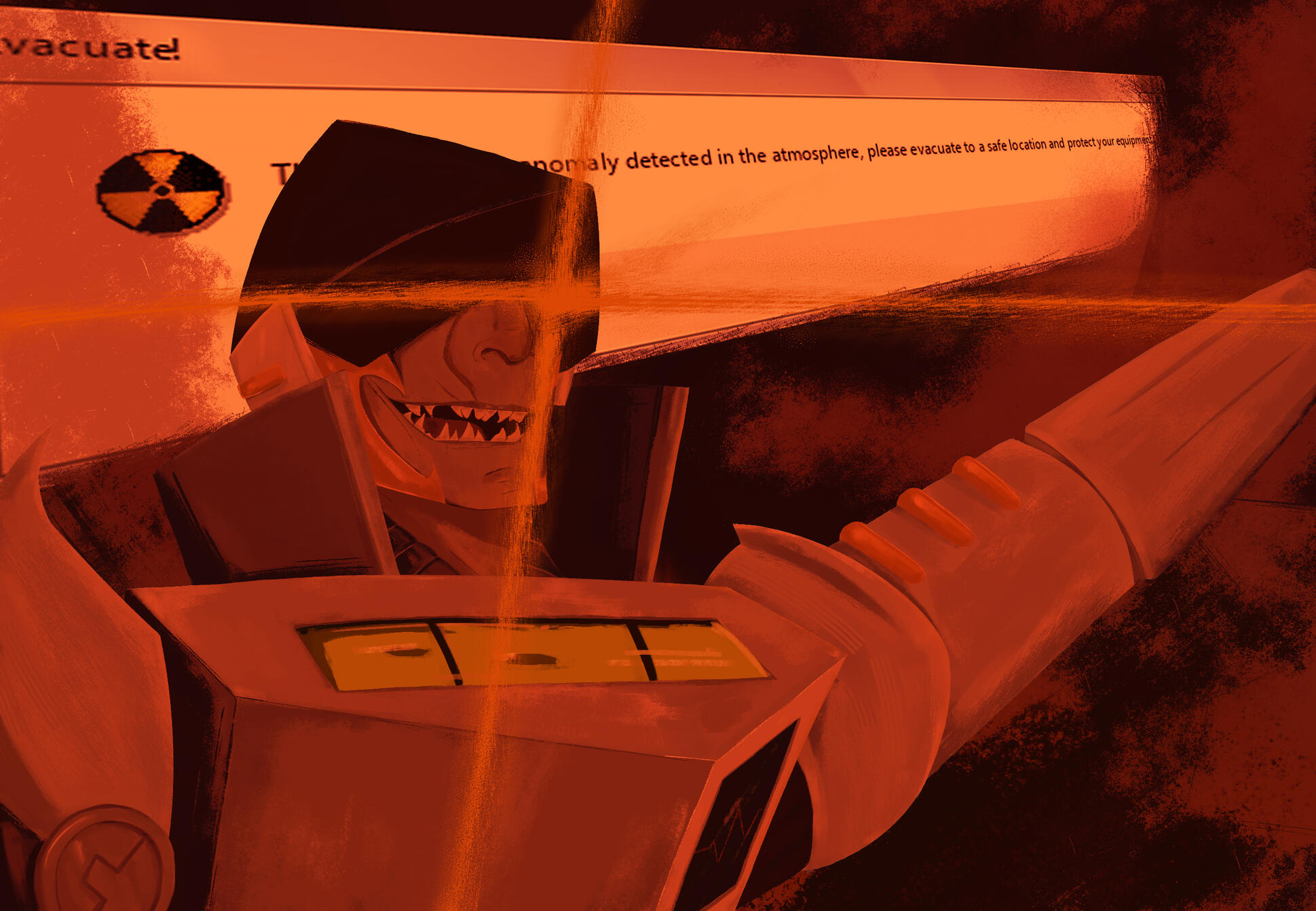 "Evacuate!"